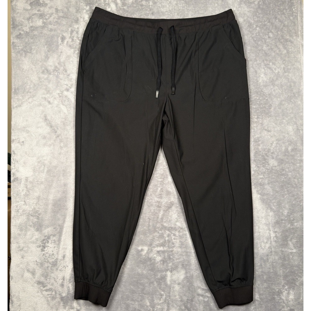VRST Limitless Jogger Pants Mens 2XL Tapered Flex Zip Pocket Pull On Stretch